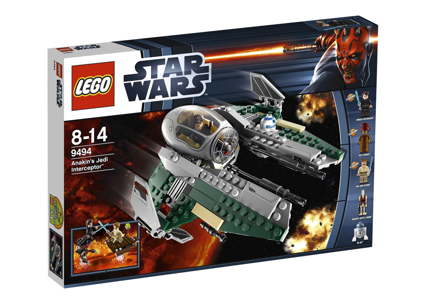 LEGO Star Wars Anakin's Jedi Interceptor Set 9494 - US