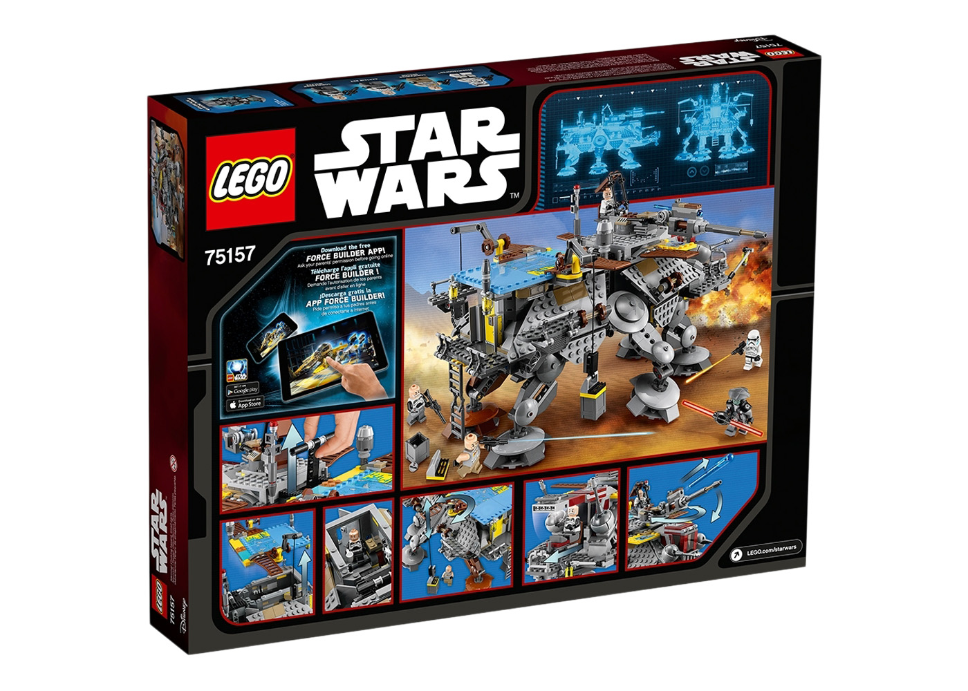 LEGO Star Wars Captain Rex's AT-TE Set 75157 – DE