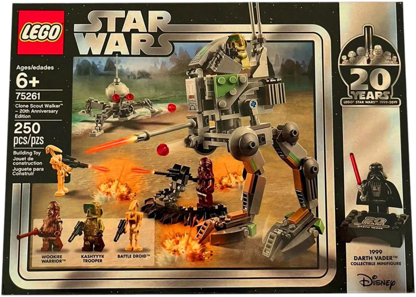 LEGO Star Wars Clone Scout Walker 20th Anniversary Edition Set