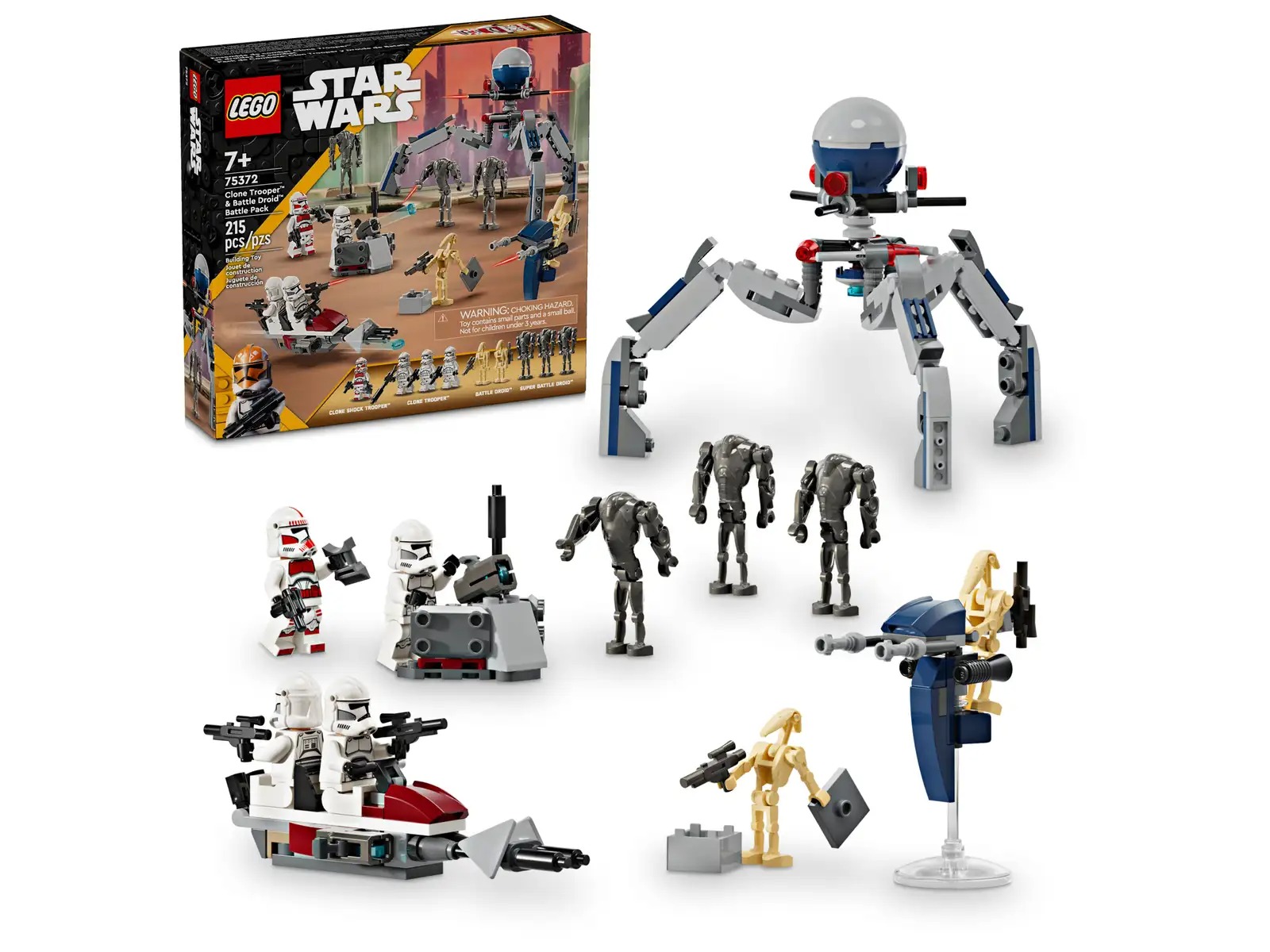 LEGO Star Wars The Clone Wars Clone Walker Battle Pack Set 8014 - JP