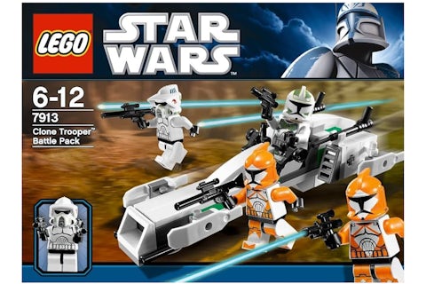 LEGO Star Wars Clone Trooper Battle Pack Set 7913 US