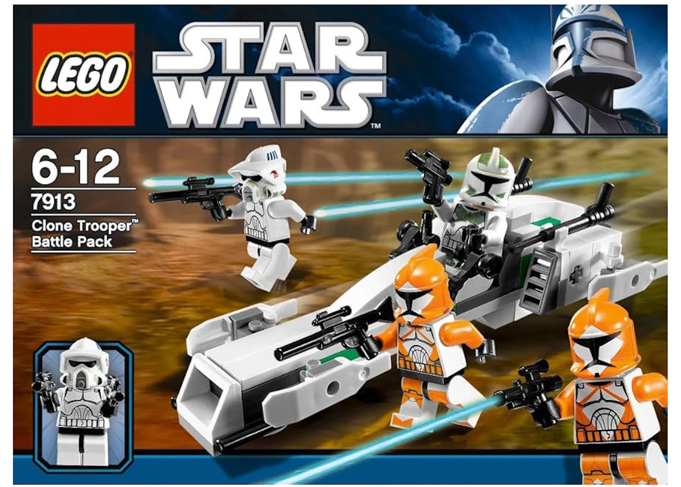 LEGO Star Wars Clone Trooper Battle Pack Set 7913 US