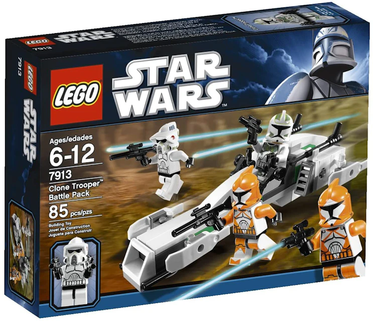 alfombra Conquistar Mecánicamente LEGO Star Wars Clone Trooper Battle Pack Set 7913 - ES