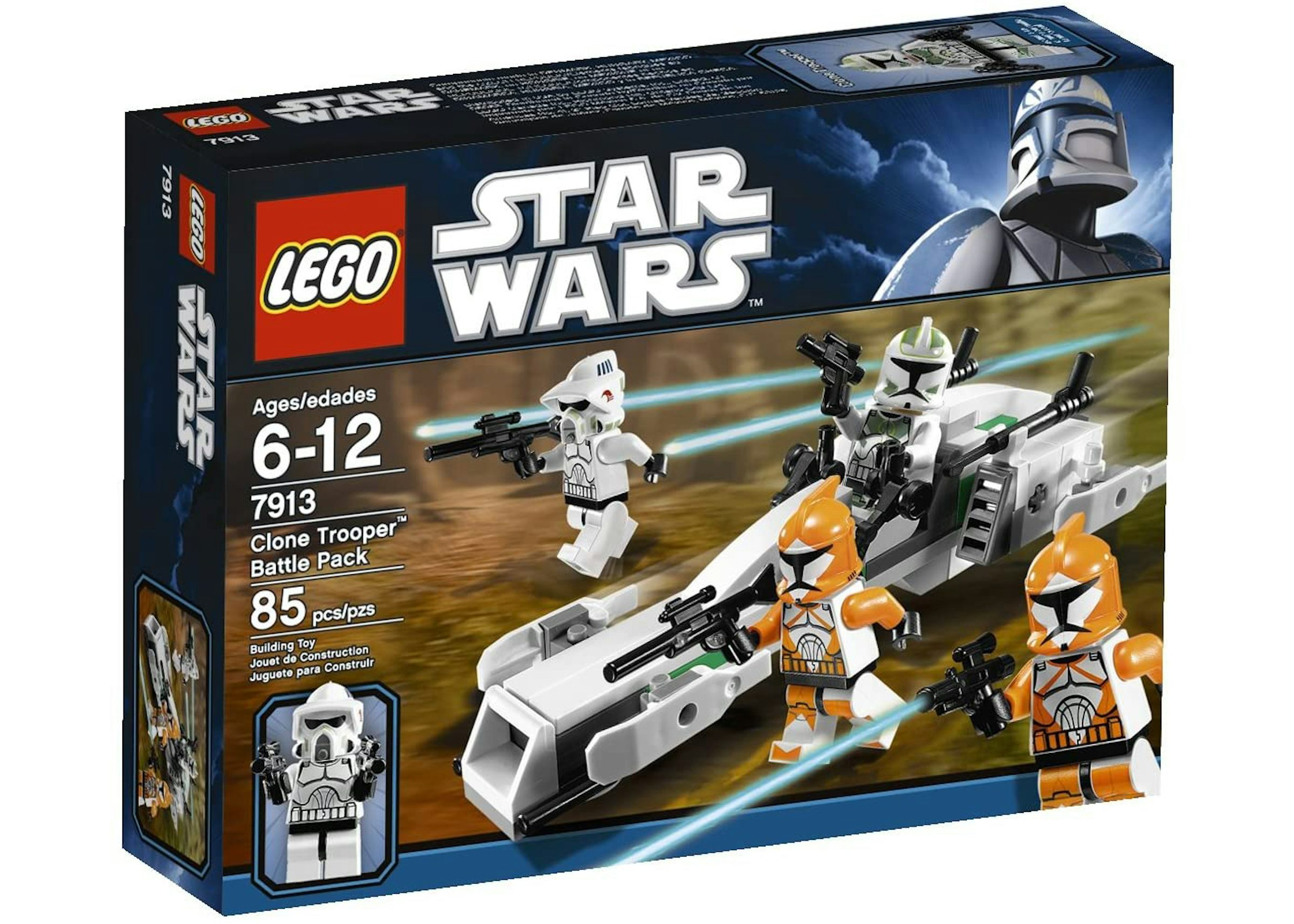 forretning historisk Byen LEGO Star Wars Clone Trooper Battle Pack Set 7913 - US
