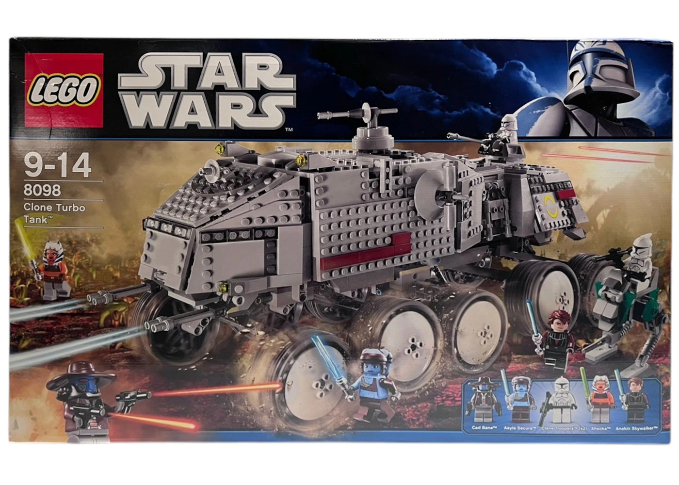 LEGO Star Wars Clone Trubo Tank Set 8098 US - Main Image