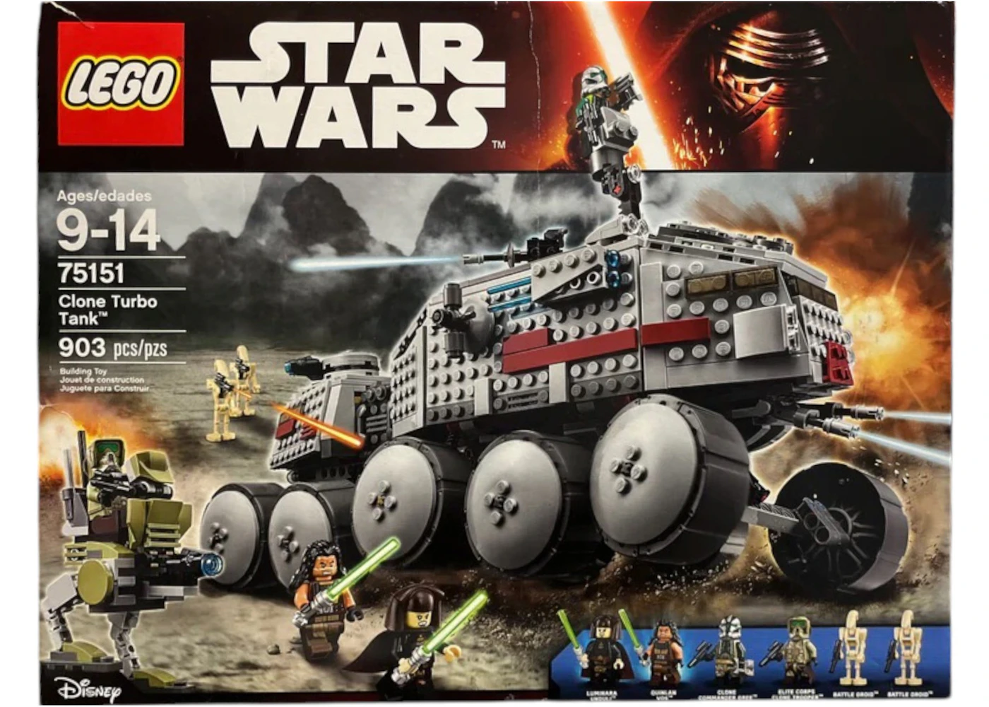 LEGO Star Wars Clone Turbo Tank Set 75151 - US