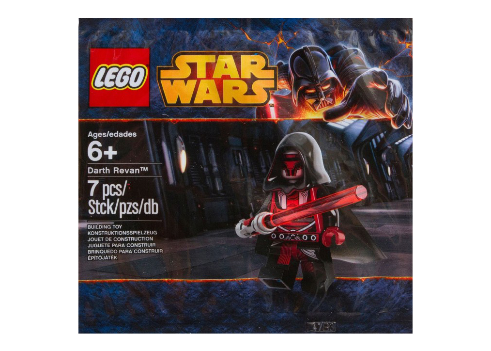 Darth revan hot sale lego figure