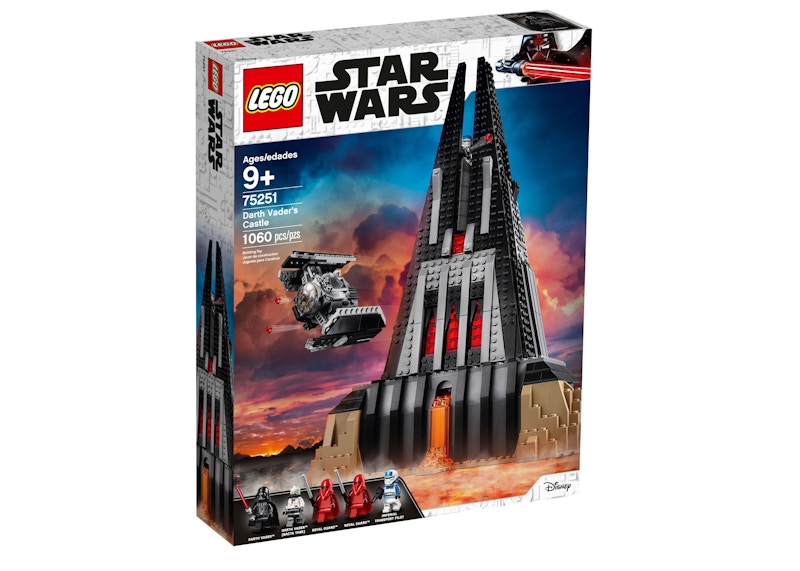 Lego star wars vader's on sale castle