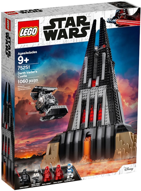 fjerkræ frustrerende Dominerende LEGO Star Wars Darth Vader's Castle Set 75251 - US