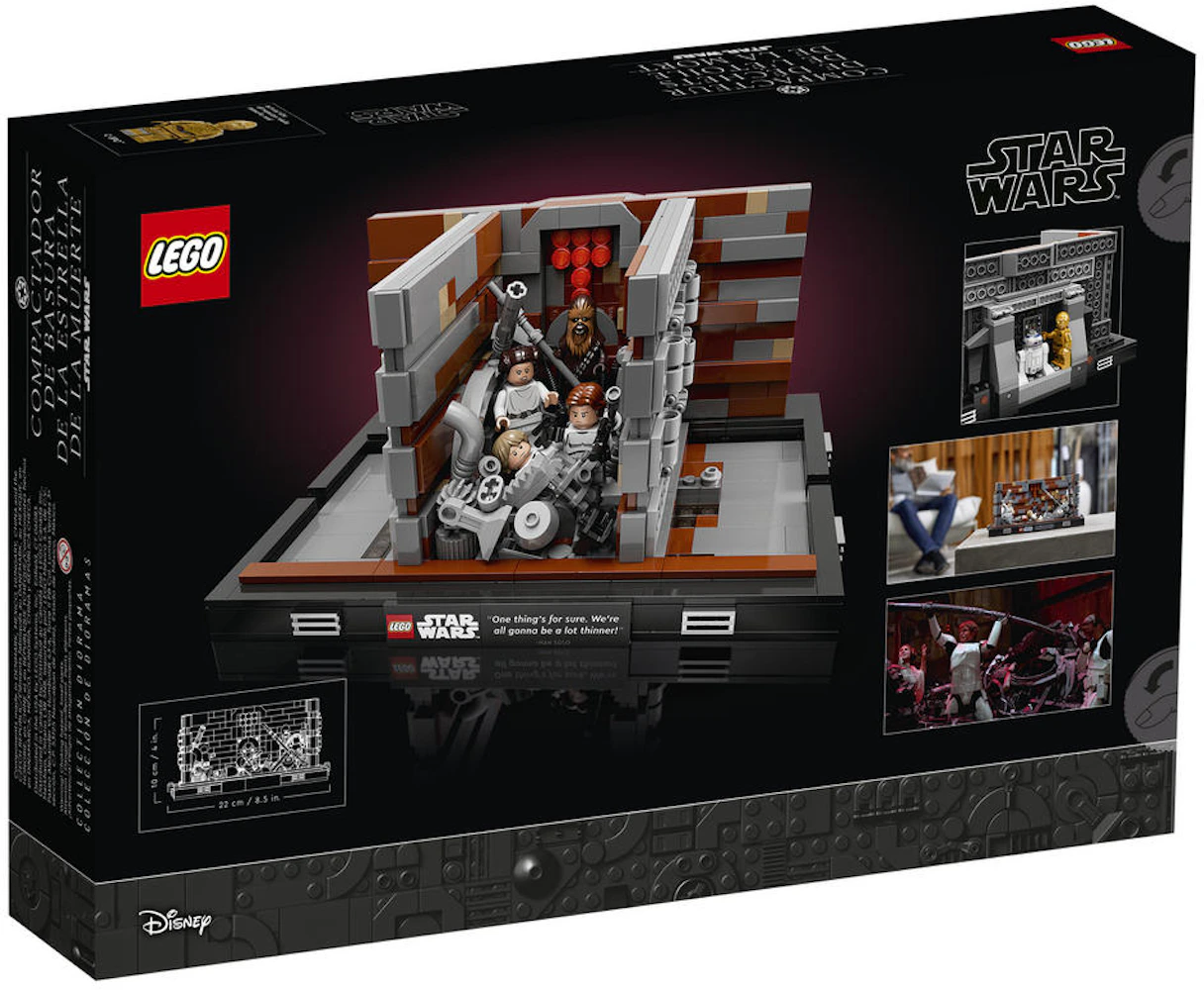 LEGO Star Wars Death Star Trash Compactor Diorama Set 75339 - US
