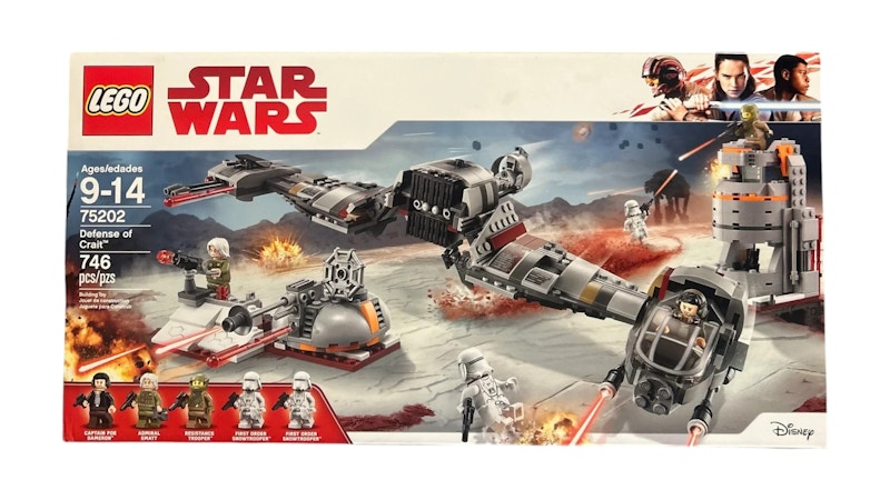 LEGO Star Wars Defense of Crait Set 75202 US