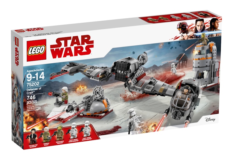 Battle of deals crait lego