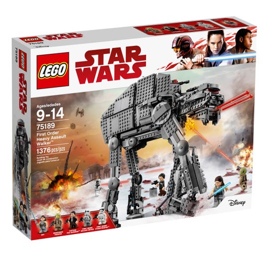 LEGO Star Wars First Order Heavy Assault Walker Set 75189 - GB