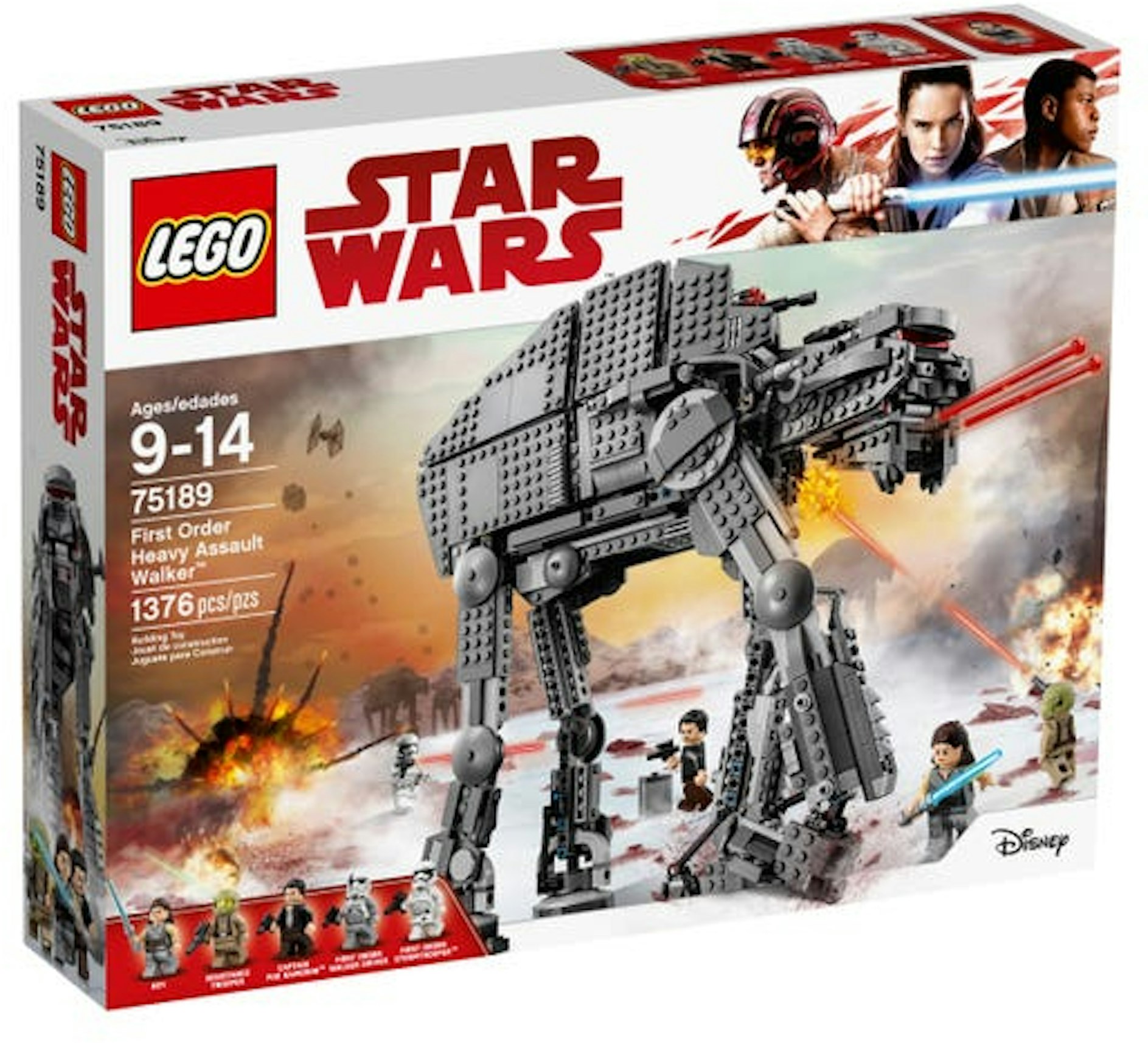 Jep Immunitet pistol LEGO Star Wars First Order Heavy Assault Walker Set 75189 - US