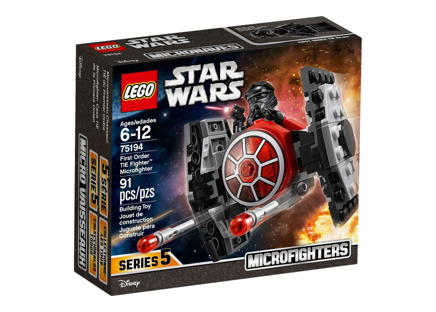 LEGO Star Wars First Order TIE Fighter Set 75194