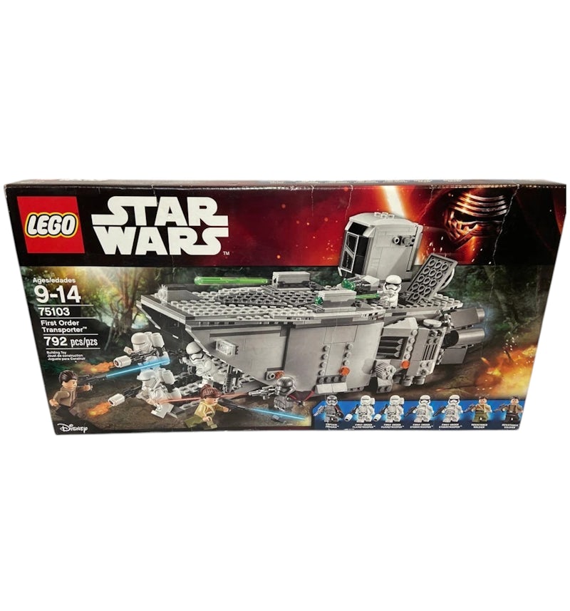 LEGO Star Wars First Order Transporter Set 75103 US