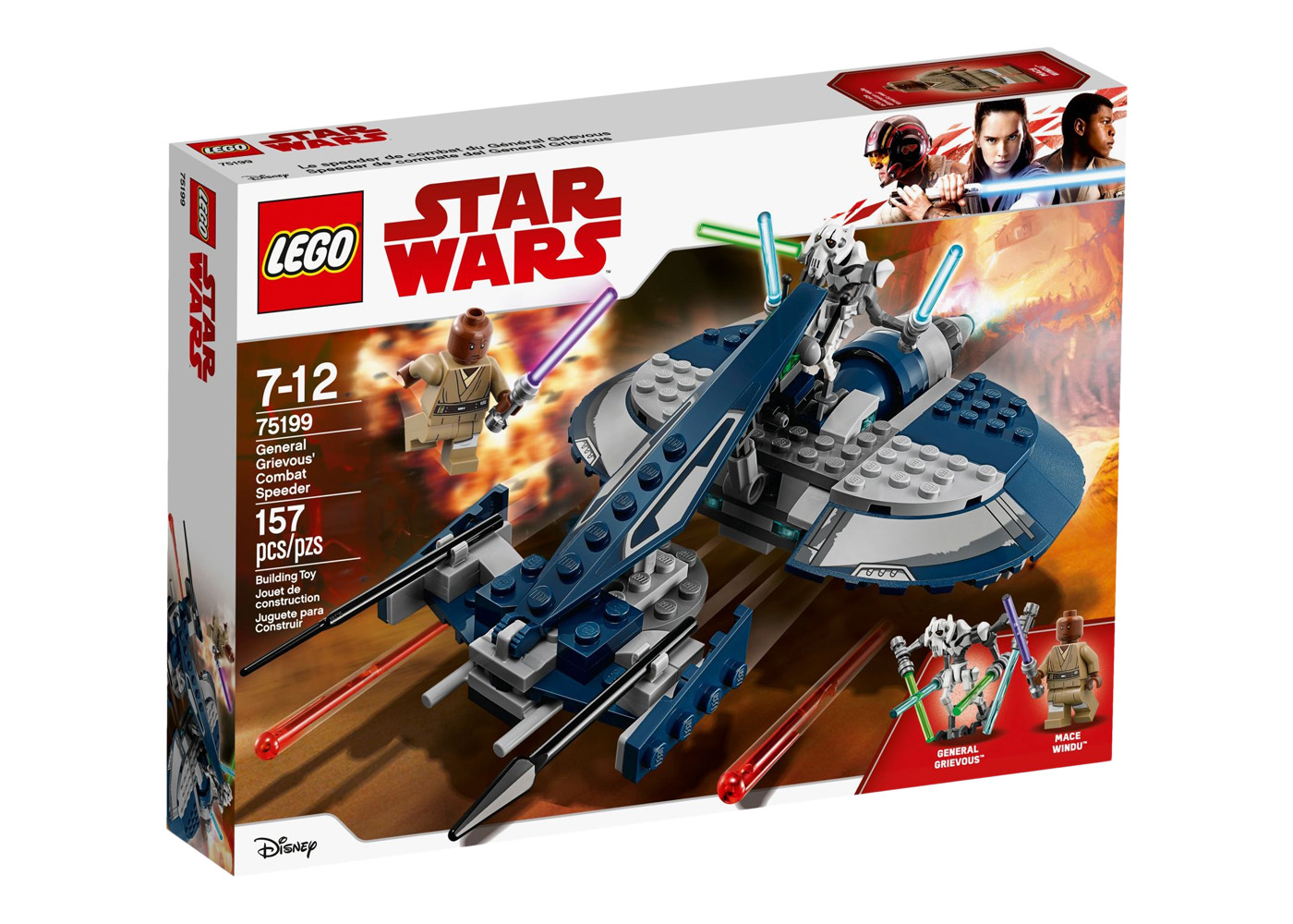 LEGO Star Wars General Grievous' Combat Speeder Set 75199 - US