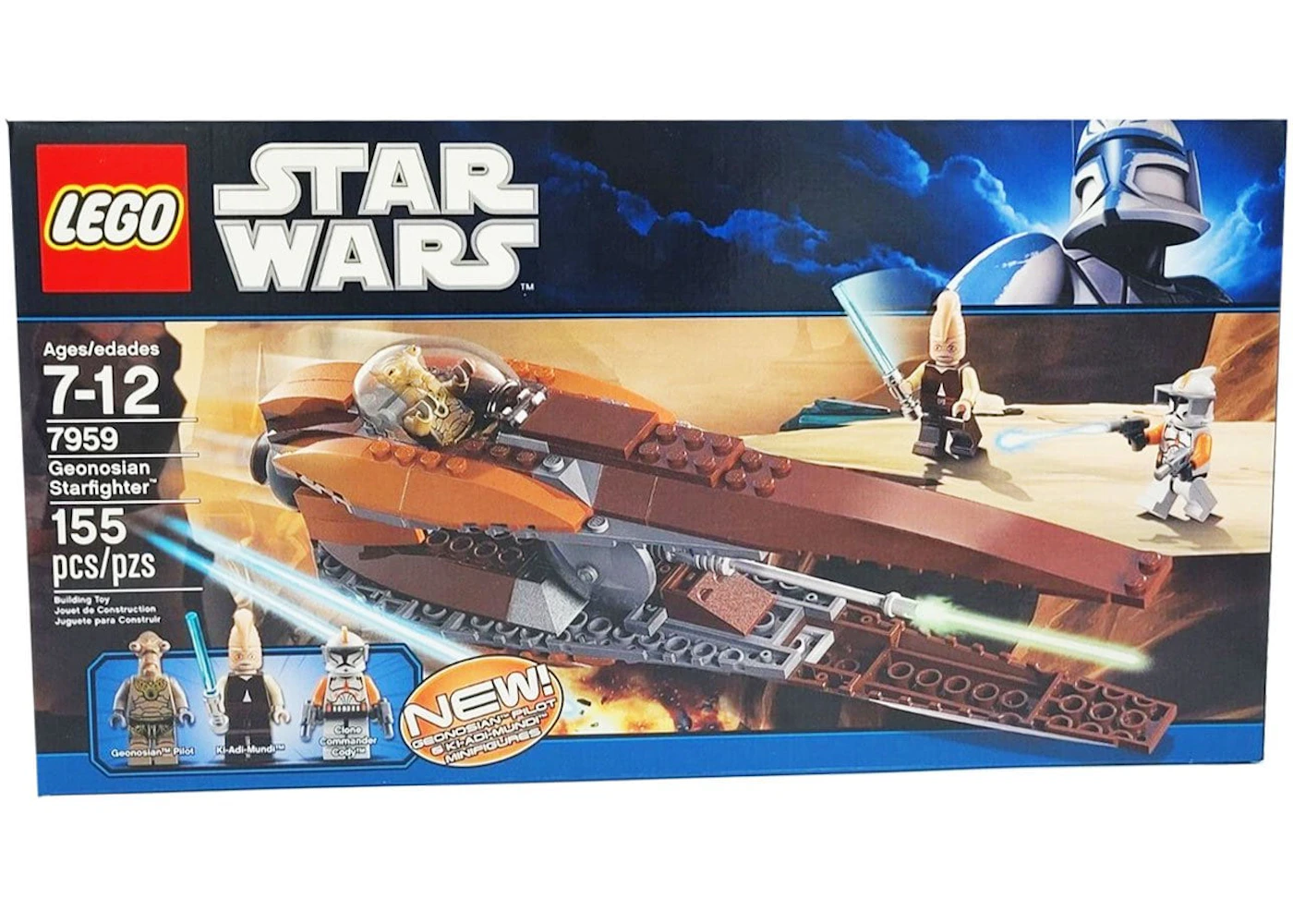 LEGO Star Wars Geonosian Starfighter Set 7959 - KR