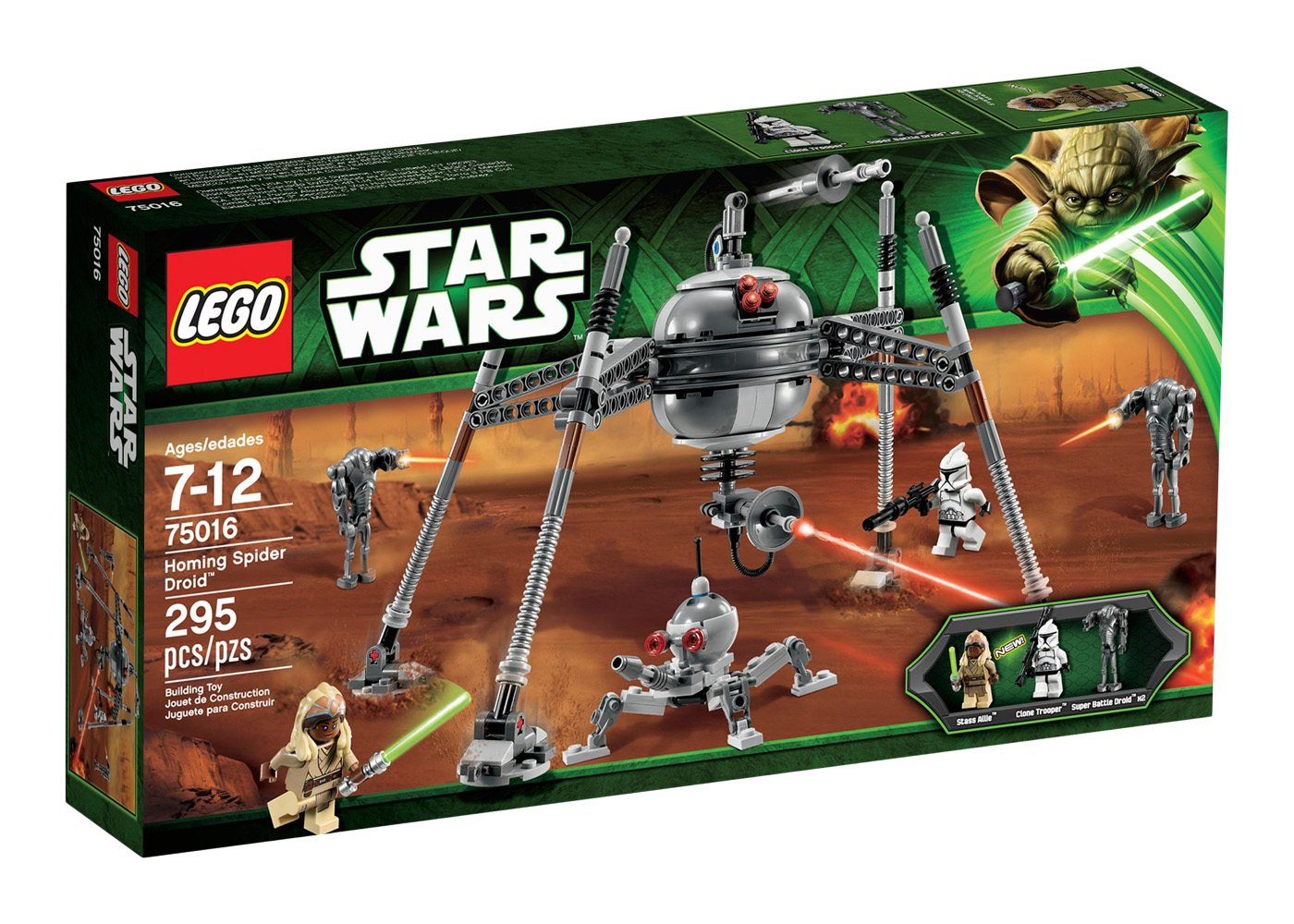 LEGO Star Wars Homing Spider Droid Set 75016