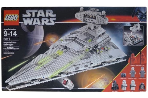 Darth Vader Lego Star Wars Destroyer Amazon 6211 Lego Star