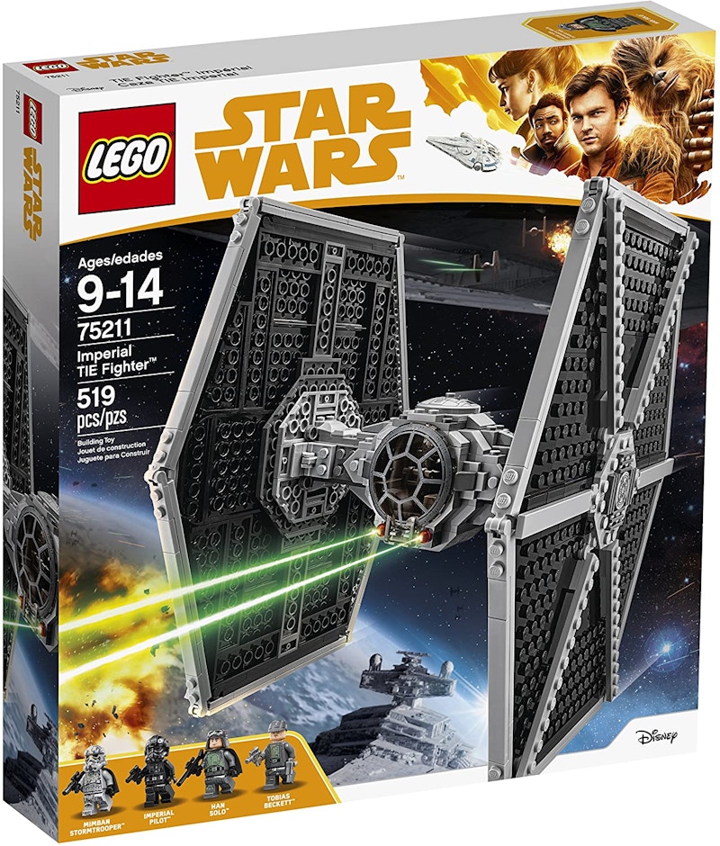 Lego tie on sale fighter solo