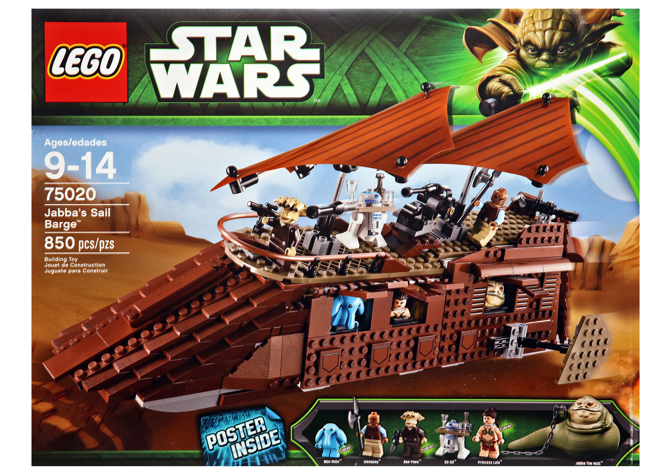 LEGO Star Wars Jabba's Sail Barge Set 75020 - JP