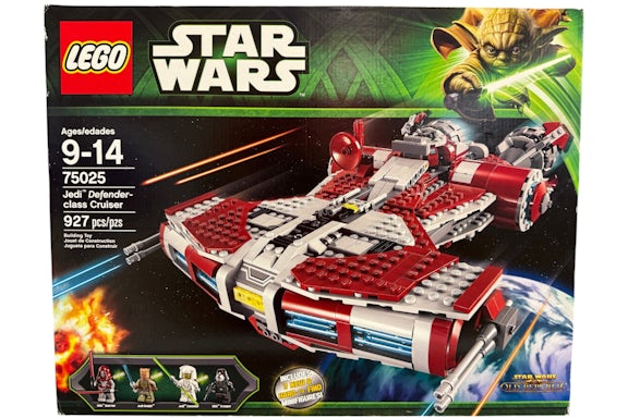 Set LEGO Star Wars Jedi Cruiser clase Defensor 75025