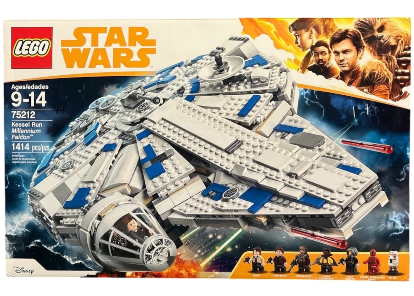 LEGO Star Wars Kessel Run Millennium Falcon Set 75212 GB