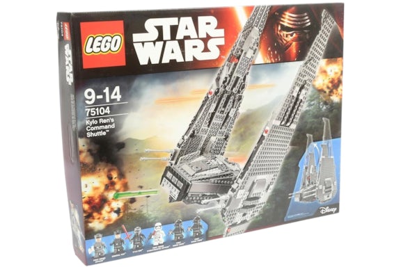 LEGO Star Wars Juego de lanzadera al mando de Kylo Ren 75104