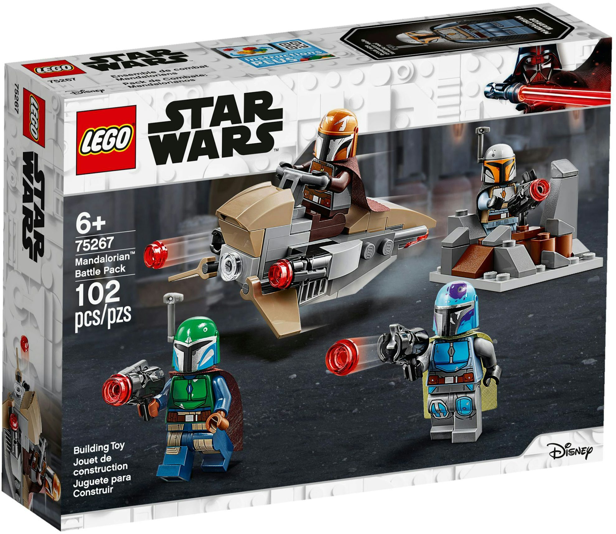 LEGO Star Wars Mandalorian Speeder Set 75022 - US