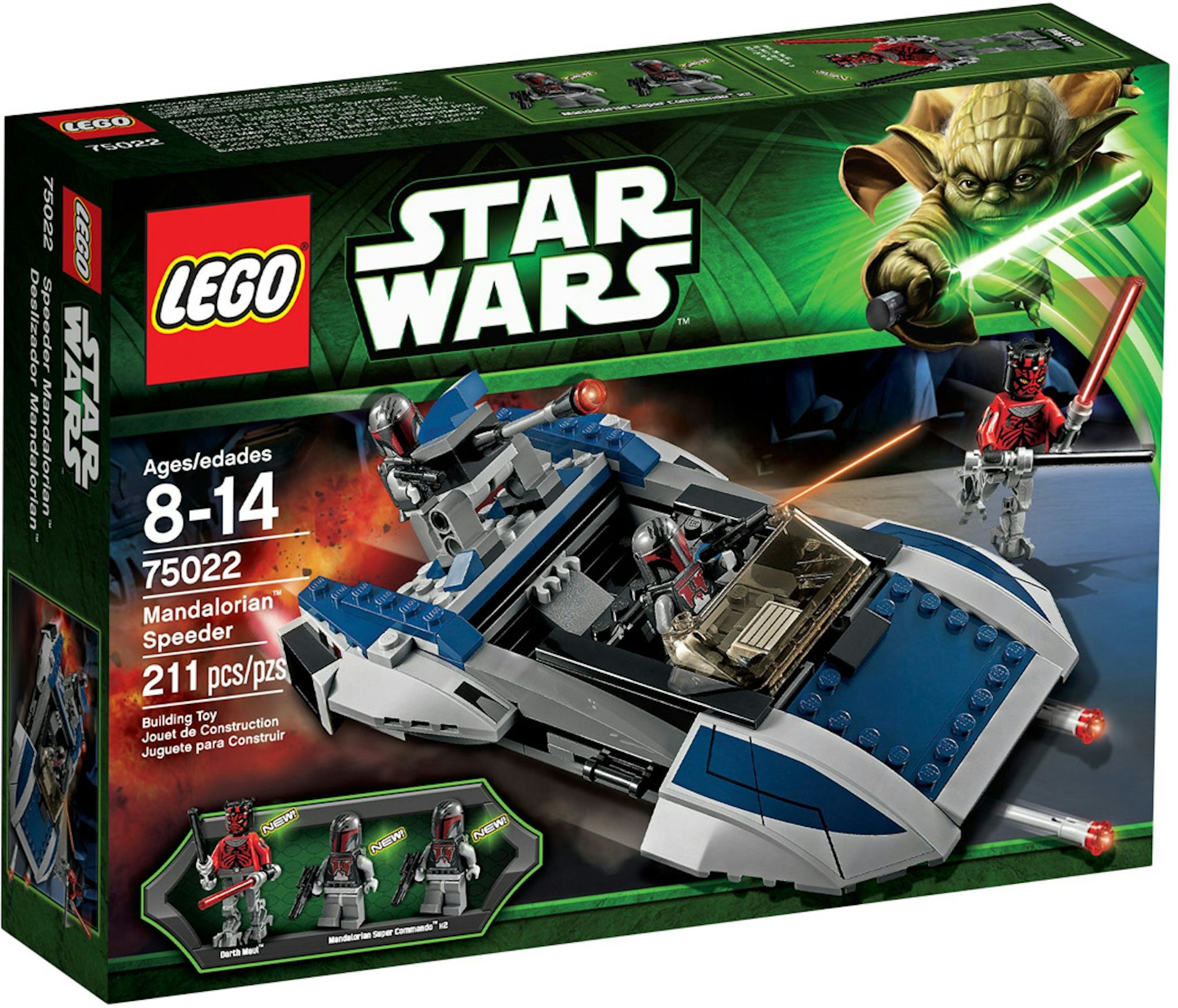 LEGO Star Wars Mandalorian Speeder Set 75022 - IT