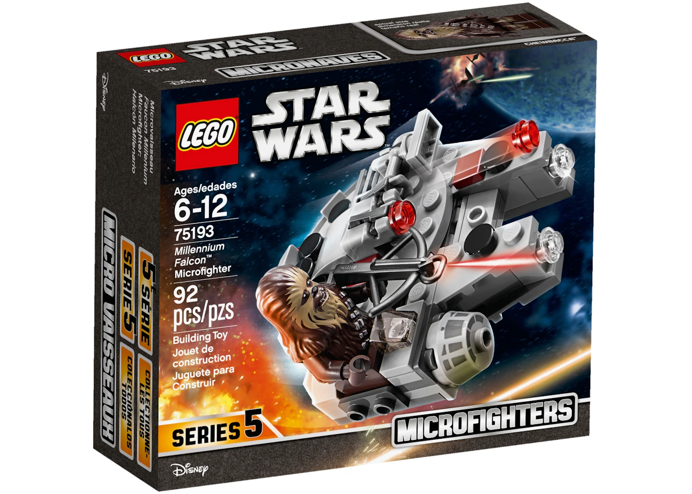 LEGO Star Wars Microfighters Millenium Falcon Set 75193 - US