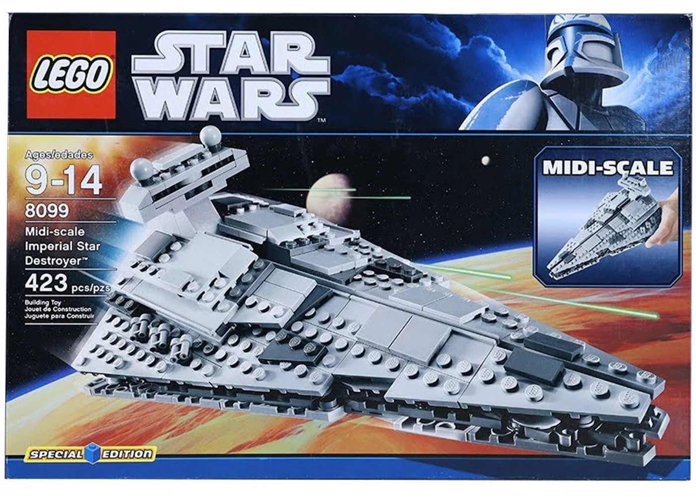 LEGO Star Wars Midi-scale Imperial Star Destroyer Set 8099 US