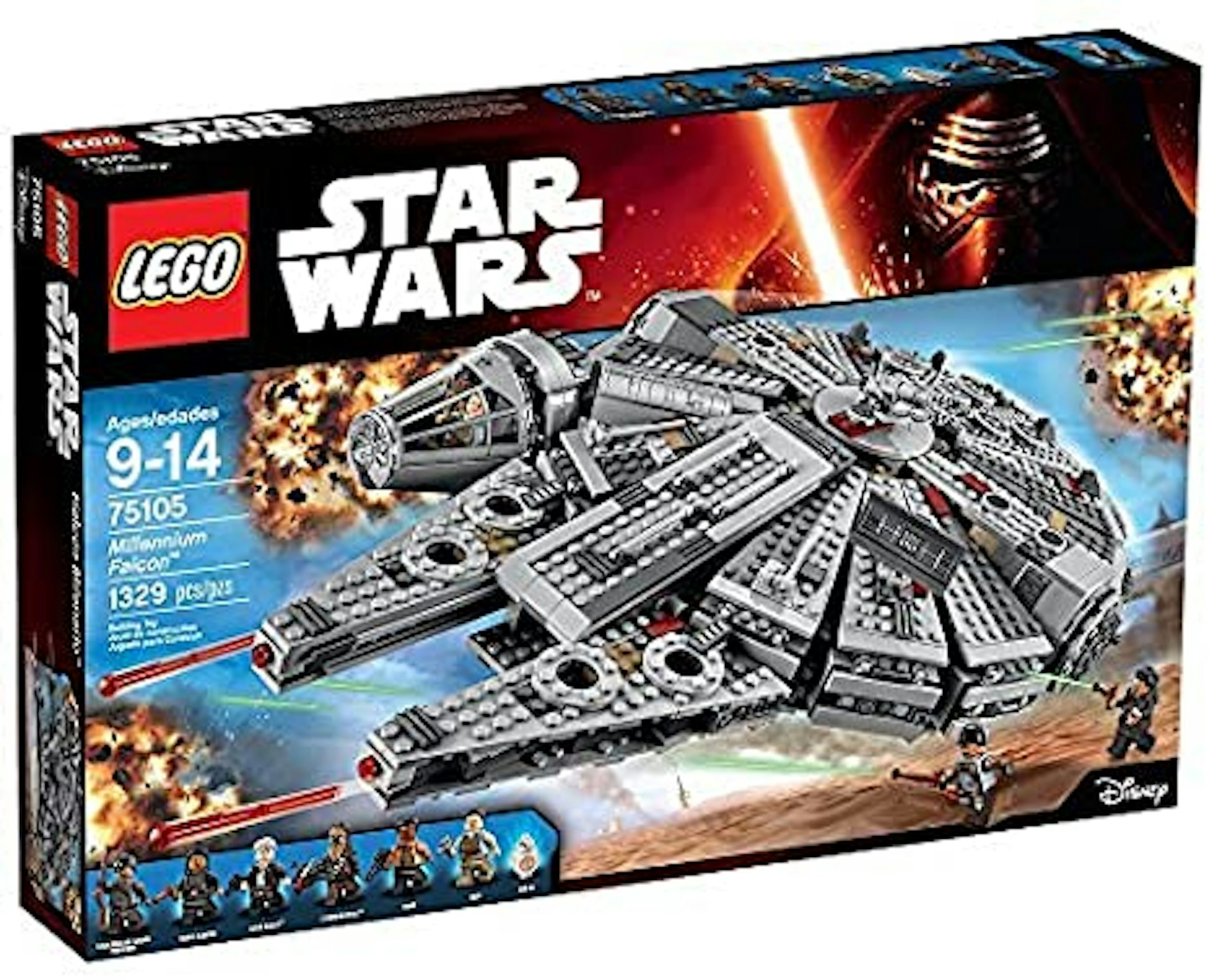 lomme inaktive antage LEGO Star Wars Millennium Falcon Set 75105 - US