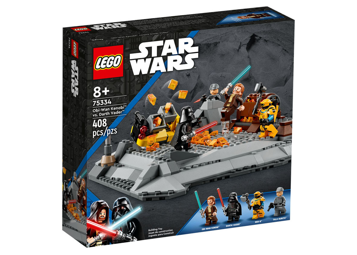 LEGO Star Wars Obi-Wan Kenobi vs. Darth Vader Set 75334 - US
