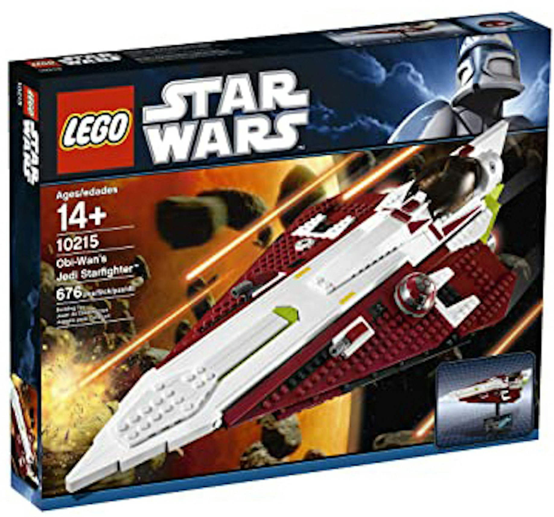strøm bue trend LEGO Star Wars Obi-Wan's Jedi Starfighter Set 10215 - US