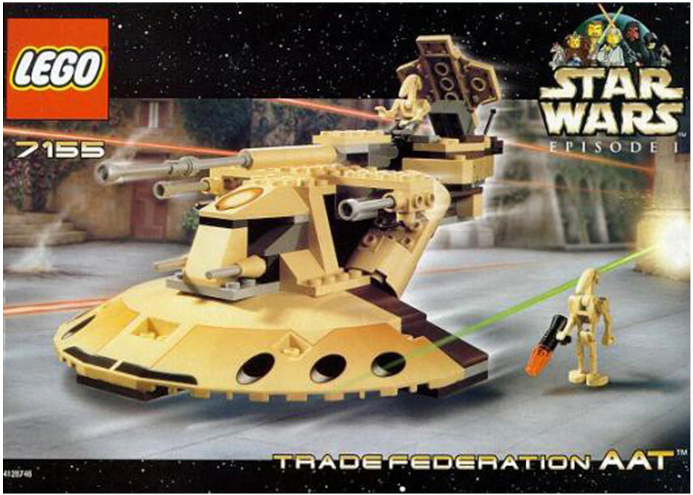 Lego Star Wars Phantom Menace Trade Federation t Set 7155 Lego Star Wars Phantom Menace Trade Federation t Set 7155