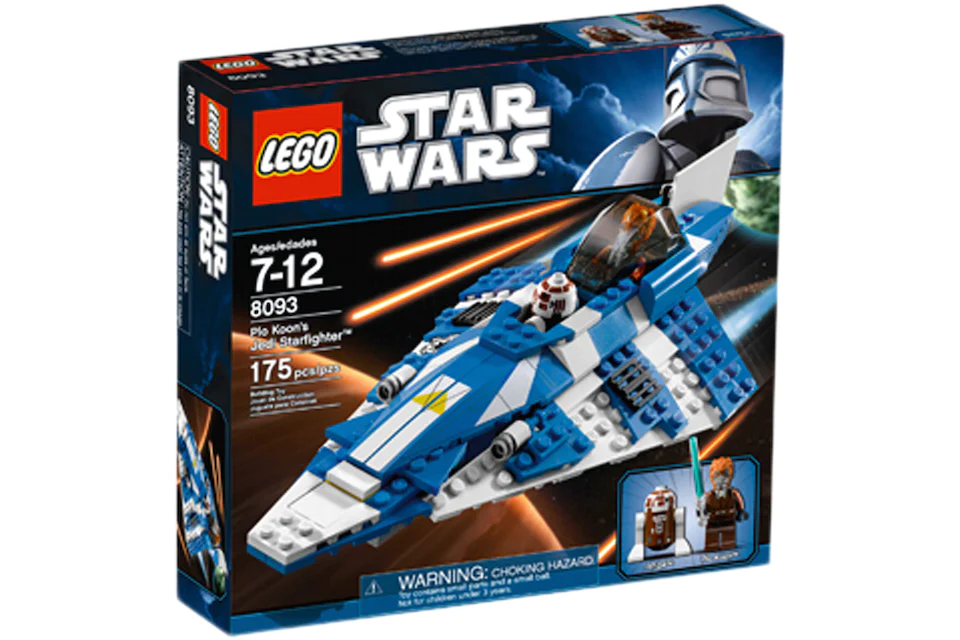 LEGO Star Wars Plo Koon's Jedi Starfighter Set 8093