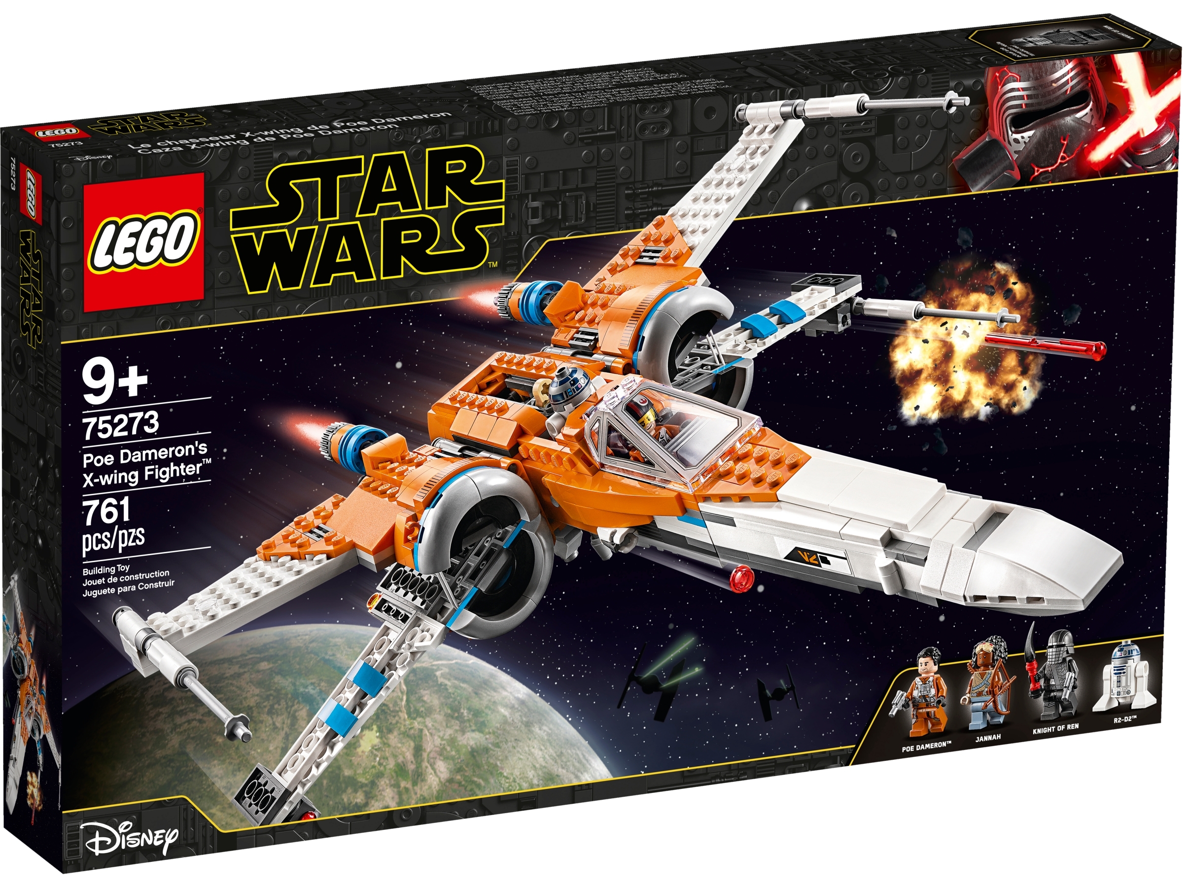 LEGO Star Wars Poe Dameron's X-wing Fighter Set 75273 - JP