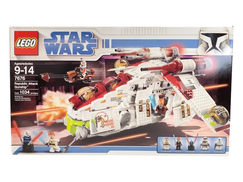 LEGO Star Wars Republic Attack Gunship Set 7676 US