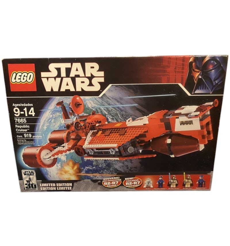 LEGO Star Wars Republic Cruiser Limited Edition with R2-R7 Set