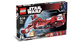 LEGO Star Wars Republic Cruiser Limited Edition with R2-R7 Set 7665 Red