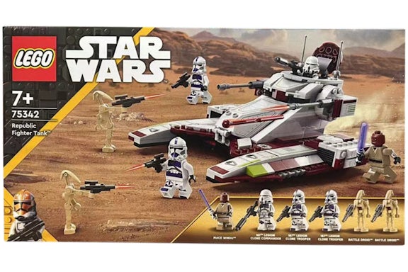 Set de Tanques de Combate LEGO Star Wars Republic 75342