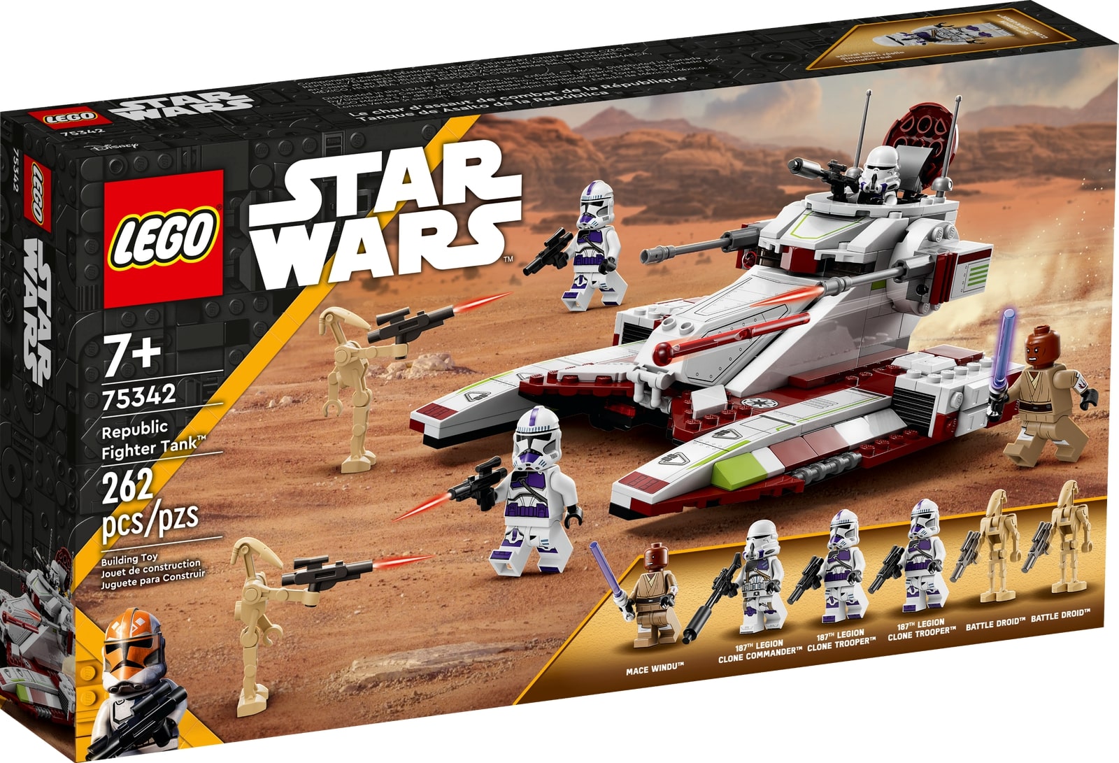 LEGO Star Wars Republic Fighter Tank Set 75342 - JP