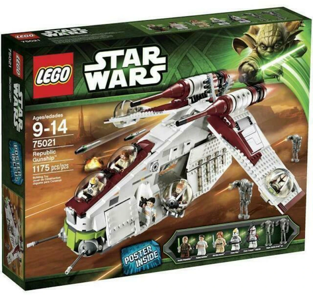 Ledig Kilde Ciro LEGO Star Wars Republic Gunship Set 75021 - US