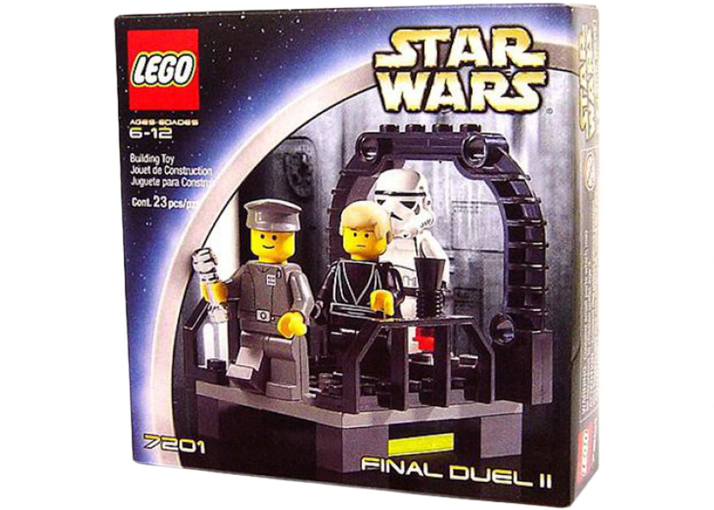 Alexander Graham Bell sengetøj Ødelæggelse LEGO Star Wars Return of the Jedi Final Duel II Set 7201 - US