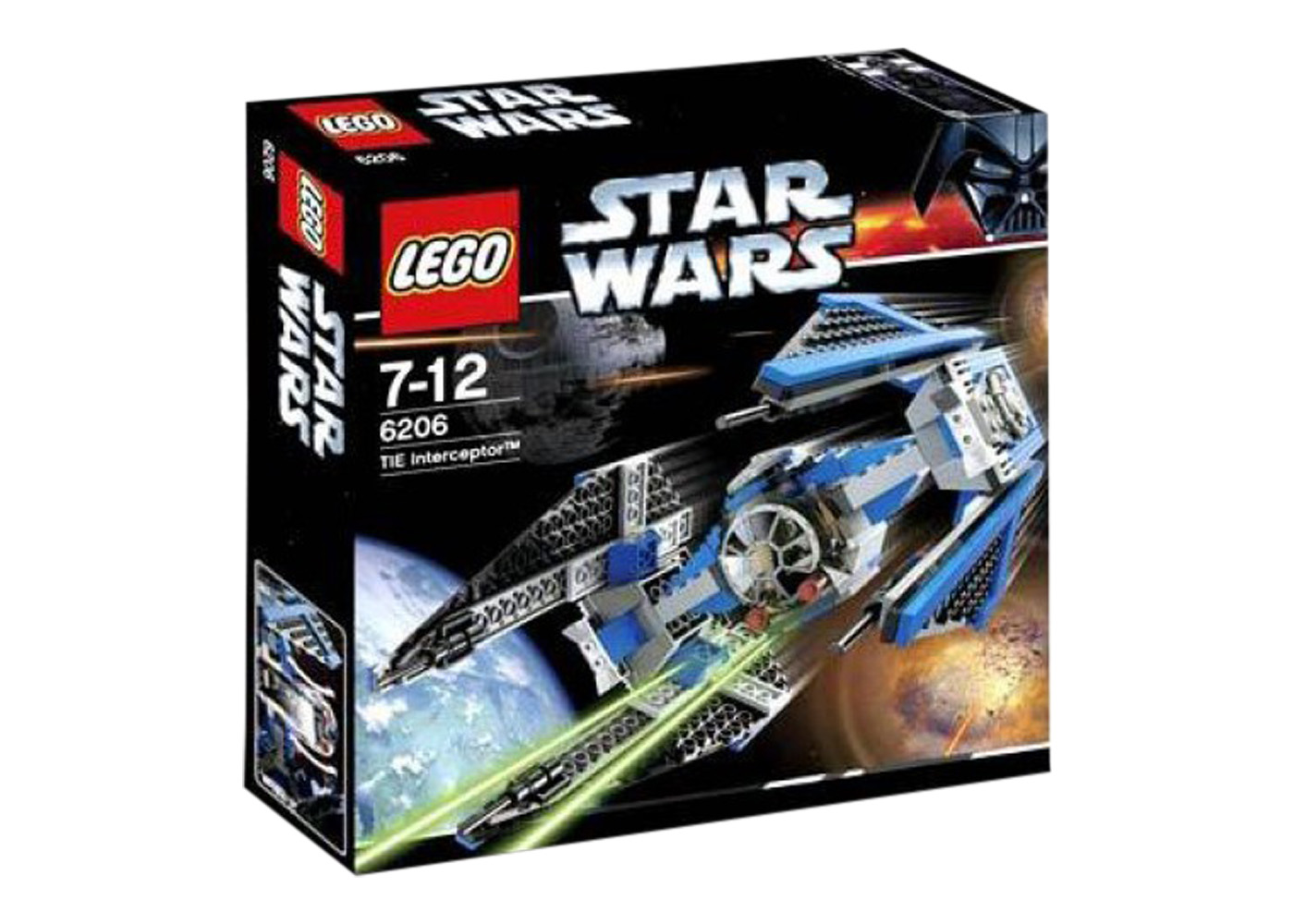 LEGO Star Wars Return of the Jedi TIE Interceptor Set 6206 - GB