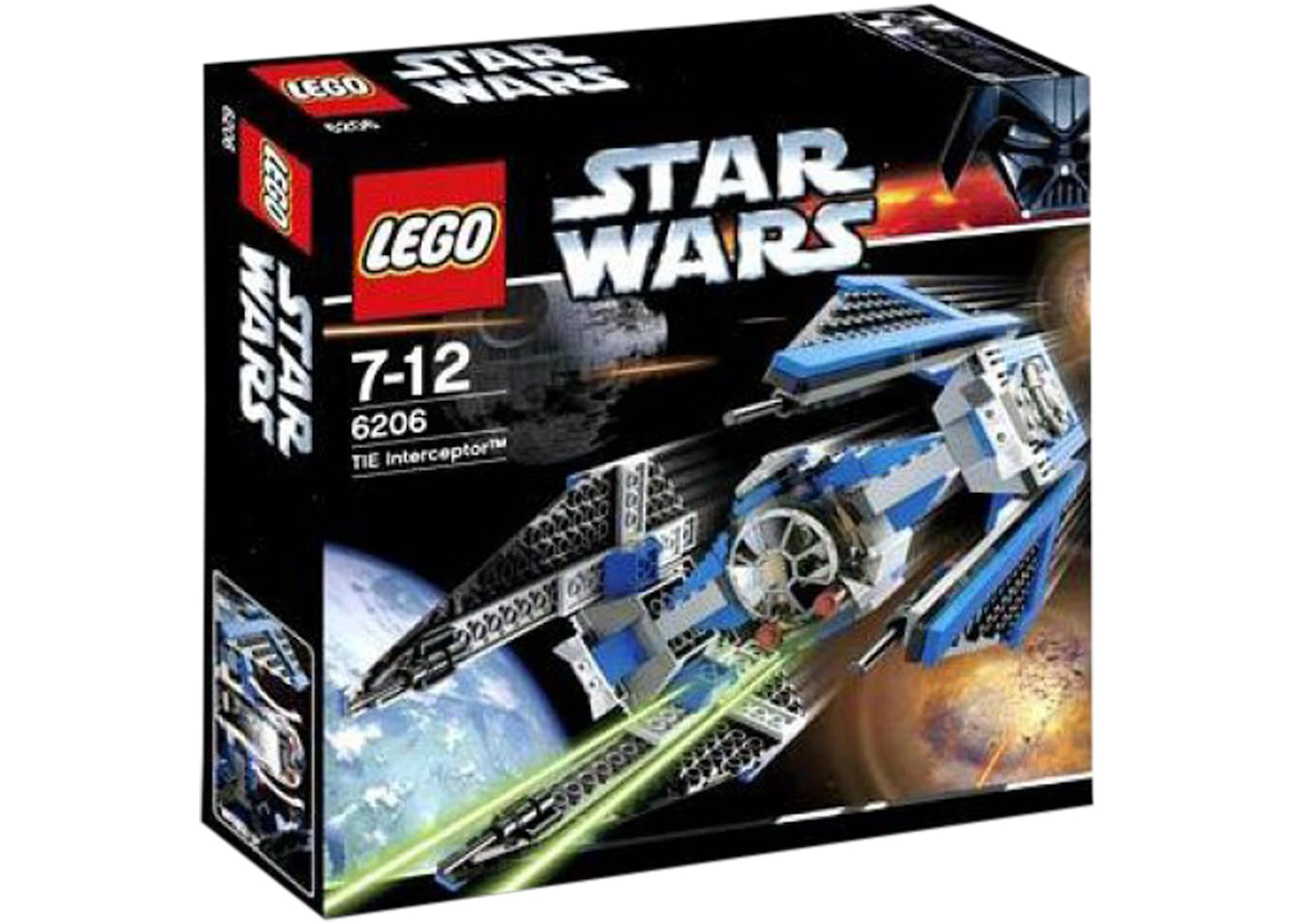 Ópera Mezquita fácil de lastimarse LEGO Star Wars Return of the Jedi TIE Interceptor Set 6206 - ES