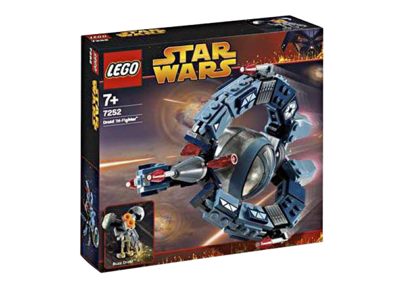 LEGO Star Wars Revenge of the Sith Droid Tri Fighter Set 7252 US