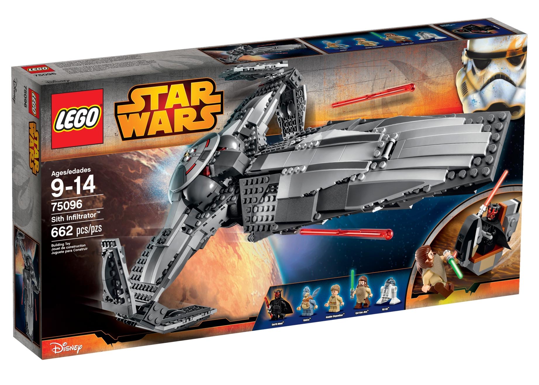 LEGO Star Wars Sith Infiltrator Set 75096 - GB
